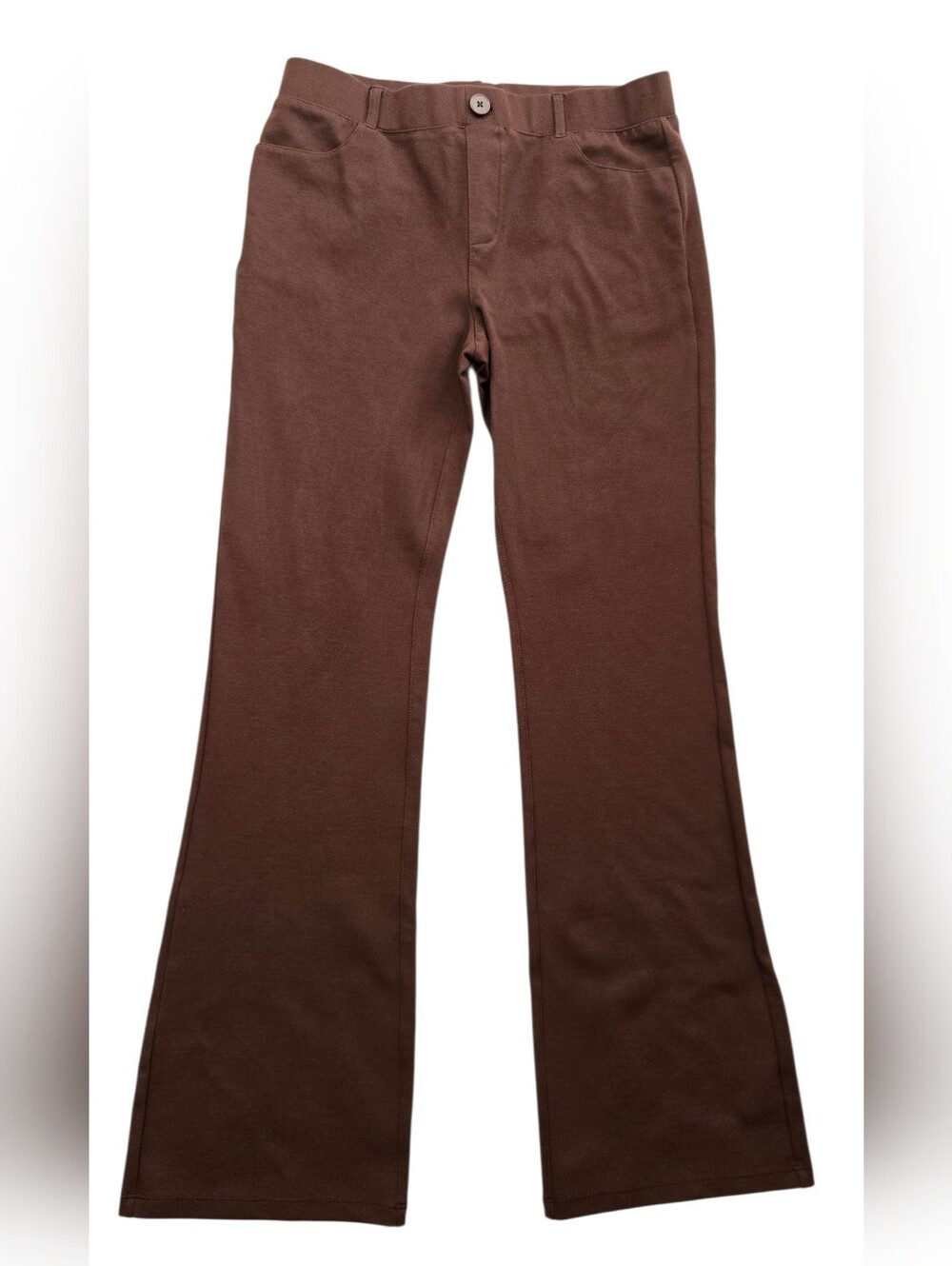 Stelle Flare Pants in Brown Size Medium